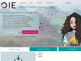 Screenshot sito: Online-image-editor.com