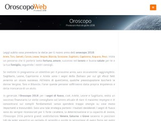Oroscopo Web
