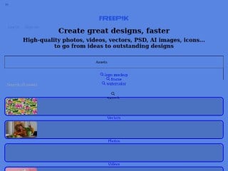 Screenshot sito: Freepik.com