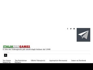 Screenshot sito: Italiatopgames.it