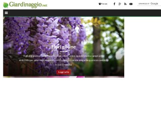 Screenshot sito: Giardinaggio.net