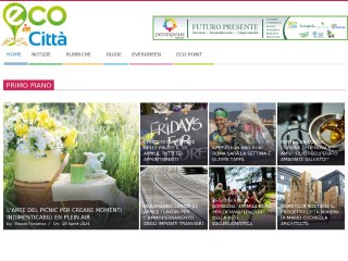 Screenshot sito: Ecoincitta.it