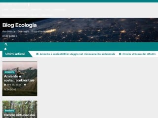 Screenshot sito: BlogEcologia.it
