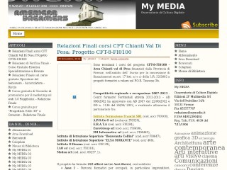 Screenshot sito: Mymedia.it