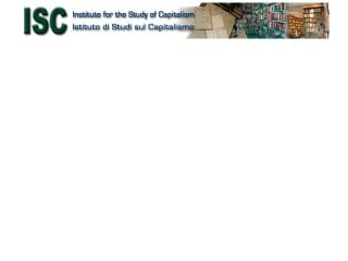 Screenshot sito: Istituto di Studi sul Capitalismo 