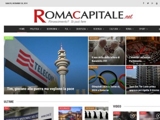 Screenshot sito: Romacapitale