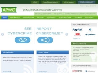 Screenshot sito: AntiPhishing.org