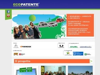 Screenshot sito: Ecopatente.it