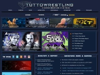 Screenshot sito: TuttoWrestling.com