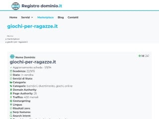 Screenshot sito: Giochi-per-Ragazze.it