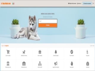 Screenshot sito: Dog-Radar