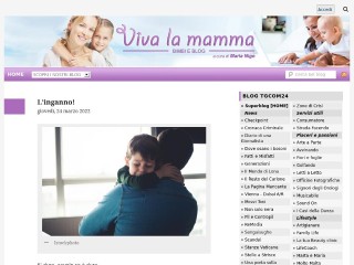 Screenshot sito: Vivalamamma