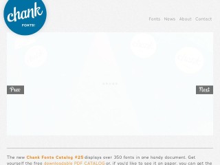 Screenshot sito: Chank