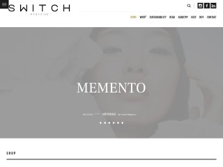 Screenshot sito: Switch Magazine