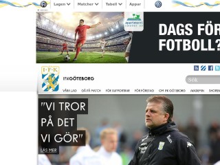 Screenshot sito: Goteborg