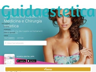Screenshot sito: GuidaEstetica.it