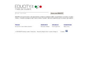 Screenshot sito: Educity