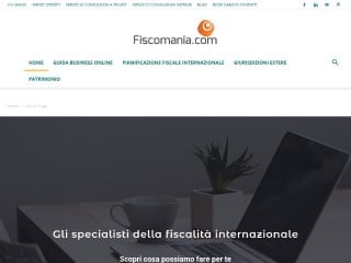Screenshot sito: Fiscomania.com