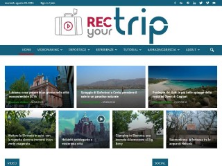 Screenshot sito: Recyourtrip