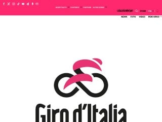 Screenshot sito: Giroditalia.it
