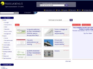 Screenshot sito: Assicurativo.it