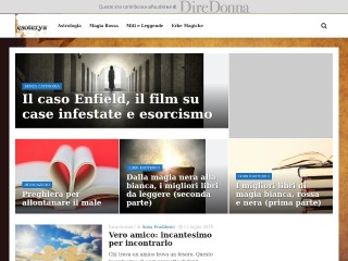 Screenshot sito: Esoterya