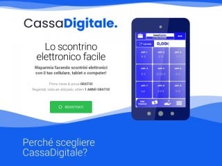 Screenshot sito: CassaDigitale.