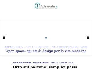 Screenshot sito: Infoarredo.it