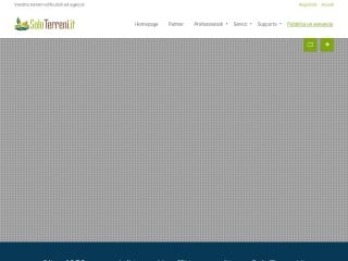 Screenshot sito: SoloTerreni.it