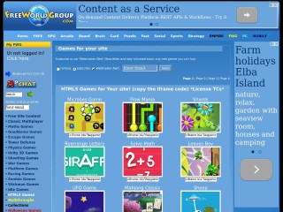 Screenshot sito: FreeWorldGroup.com
