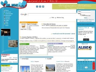 Screenshot sito: Molise.org