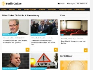 Screenshot sito: BerlinOnline