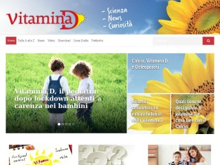 Screenshot sito: VitaminaD.it