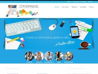 Screenshot sito: Computermania