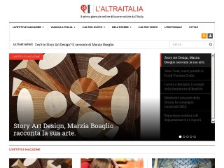 Screenshot sito: L'AltraItalia