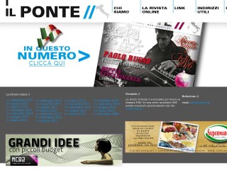 Screenshot sito: Il Ponte