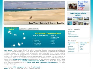 Screenshot sito: Capoverde.it
