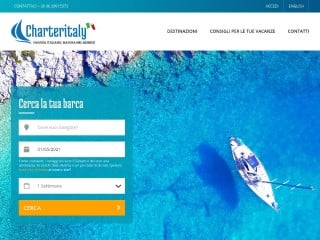 Screenshot sito: Charteritaly