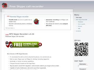 Skype call recorder