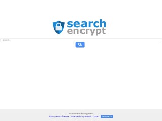 Screenshot sito: Search encrypt