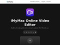 Screenshot sito: iMyMac Online Video Editor